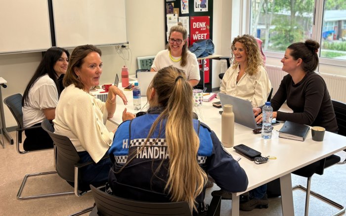 VIOS kernteamoverleg bij MAVO Schravenlant XL